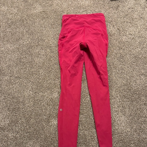 lululemon athletica Pants - lululemon athletica Hot Pink Leggings